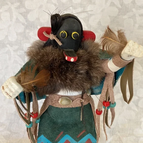 Kachina Yazzie Signed Doll Navajo +Bonus Gift - Picture 5 of 16